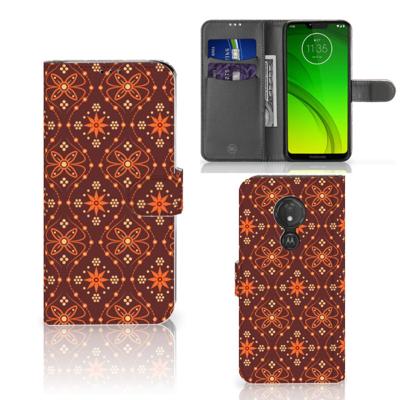 Motorola Moto G7 Power | Telefoon Hoesje | Batik Brown