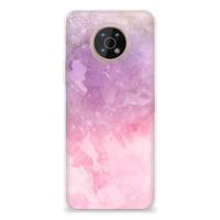 Smartphone hoesje Nokia G50 Pink Purple Paint