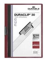 Klemmap durable duraclip a4 3mm 30v aub | 25 stuks