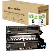 G&G Drum vervangt Brother DR-3400 Compatibel Zwart 30000 bladzijden Reborn remanufactured 21194 - thumbnail