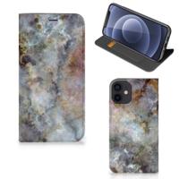 iPhone 12 Mini | Standcase | Marmer Grijs