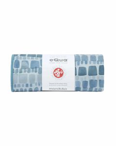 Manduka eQua Yogamat Handdoek - Patina Squares