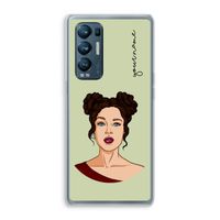 Pop-Art Creator: Oppo Find X3 Neo Transparant Hoesje Pop-Art Creator: Oppo Find X3 Neo Transparant Hoesje