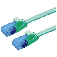 VALUE UTP patchkabel, Cat.6A (Class EA), extra plat, groen, 1,5 m - thumbnail