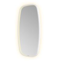 Hotbath &More Mirrors Contour LED Badkamerspiegel - Figuur - 80 x 40 cm - Mat Wit