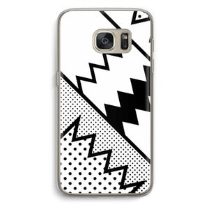 Pop Art #5: Samsung Galaxy S7 Transparant Hoesje