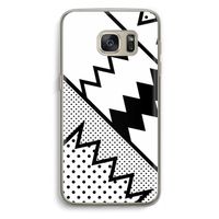 Pop Art #5: Samsung Galaxy S7 Transparant Hoesje