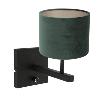 Steinhauer SchemerlampStanger met groen velours - 8174ZW