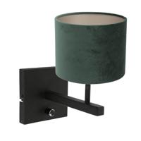 Steinhauer SchemerlampStanger met groen velours - 8174ZW