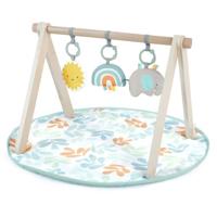 Sun Valley Speelkleed met houten speelboog met 3 afneembare speelgoedjes - thumbnail