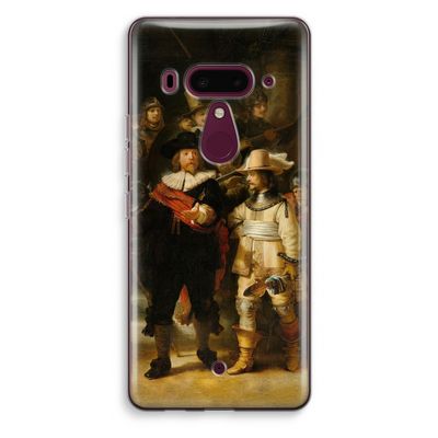 De Nachtwacht: HTC U12+ Transparant Hoesje