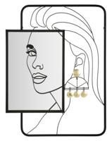 WANDSPIEGEL ELEONOR CM 64,8X3,8X85