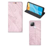 OPPO A15 | Standcase | Marble Pink - Origineel Cadeau Vriendin