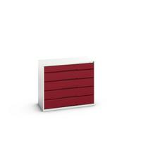 Bott Verso Schuifladenkast | 1050x550x900mm | 5 Laden | RAL 3004 - 16925217.24 Bott Verso Schuifladenkast | 1050x550x900mm | 5 Laden | RAL 3004 - 16925217.24