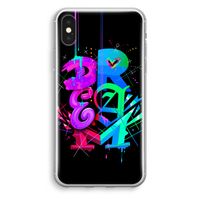 Dream: iPhone XS Transparant Hoesje