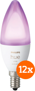 Philips Hue White and Color E14 12-Pack