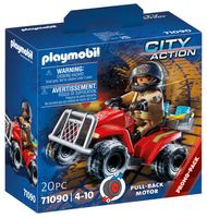 PlaymobilÂ® City Action 71090 brandweer speed quad - thumbnail