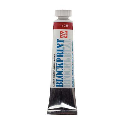 Talens blockprint tube 20ml karmijn 318