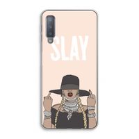 Slay All Day: Samsung Galaxy A7 (2018) Transparant Hoesje