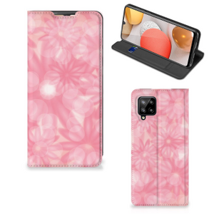 Samsung Galaxy A42 Smart Cover Spring Flowers