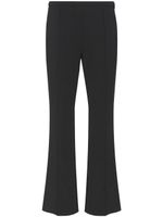 Proenza Schouler White Label pantalon évasé à taille haute - Noir - thumbnail