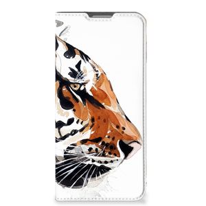 Bookcase OPPO Reno8 Lite Watercolor Tiger