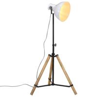 Vloerlamp 25 W E27 75x75x90-150 cm wit - thumbnail