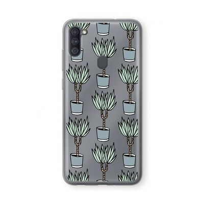 Boompje: Samsung Galaxy A11 Transparant Hoesje