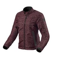 REV'IT! Shade H2O Lady, Textiel motorjas dames, Luipaard Rood