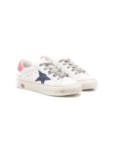 Golden Goose Kids baskets May - Blanc