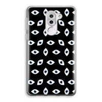 Eyes pattern: Honor 6X Transparant Hoesje