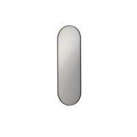 INK SP20 Spiegel - 60x4x180cm - ovaal - in stalen kader - aluminium zwart mat 8408980