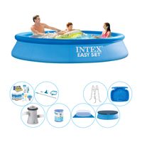 Alles in 1 Zwembad Pakket - Intex Easy Set Rond 305x61 cm - thumbnail