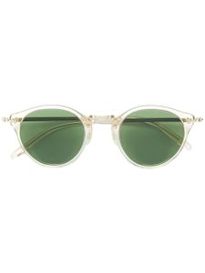 Oliver Peoples lunettes de soleil à monture ronde - Métallisé