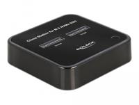 DeLOCK M.2 Docking Station for 2 x M.2 NVMe PCIe SSD with Clone function dockingstation - thumbnail