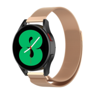 Garmin Venu 3s / Vivoactive 4s / Venu 2s / Vivomove 3s / Forerunner 255s - Milanese bandje - Champagne goud - thumbnail