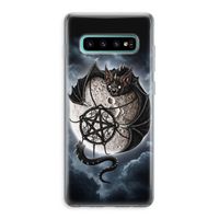 Volle maan: Samsung Galaxy S10 Plus Transparant Hoesje
