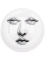 Fornasetti assiette imprimée - Blanc