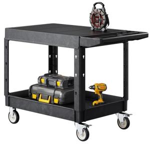 VEVOR Gereedschapswagen Werkplaatswagen Rolwagen Multifunctionele wagen 250 kg 1180 x 650 x 865 mm