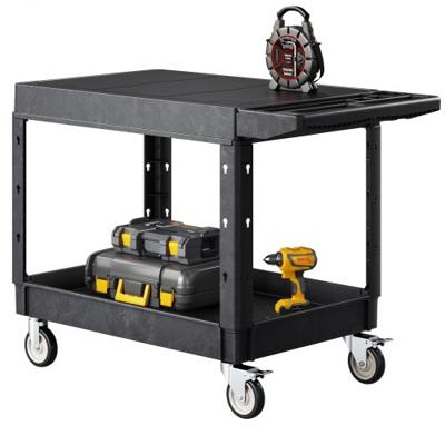 VEVOR Gereedschapswagen Werkplaatswagen Rolwagen Multifunctionele wagen 250 kg 1180 x 650 x 865 mm