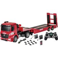 Carson RC Sport Arocs met Goldhofer dieplader 1:20 RC functiemodel voor beginners Truck Incl. accu, oplader en batterijen voor de zender - thumbnail