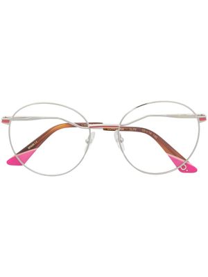 Etnia Barcelona lunettes de vue Loredana à monture ronde - Argent