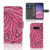 Samsung Galaxy S10e Hoesje Swirl Pink | Portemonnee hoesje