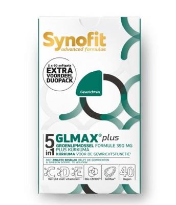 Synofit Groenlipmossel 5in1 GLMax Plus 440mg 120Capsules
