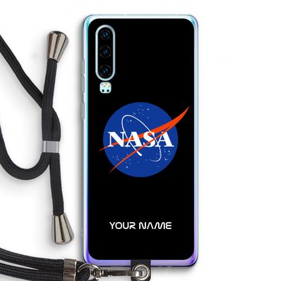 NASA: Huawei P30 Transparant Hoesje met koord