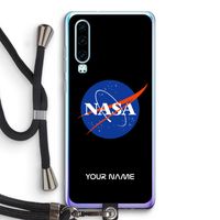NASA: Huawei P30 Transparant Hoesje met koord