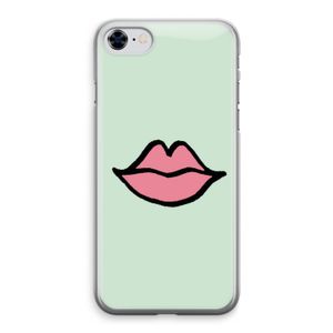 Kusje: iPhone 8 Transparant Hoesje