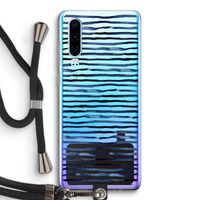 Verrassende lijnen: Huawei P30 Transparant Hoesje met koord