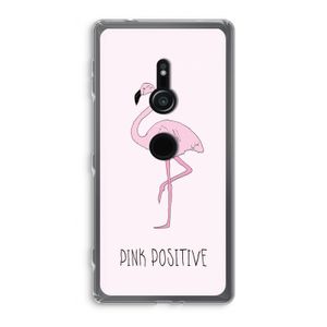 Pink positive: Sony Xperia XZ2 Transparant Hoesje