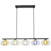 ECO-Light URANUS 9460 S-5 COL Hanglamp G9 Bont, Amber, Groen, Smoke, Blauw